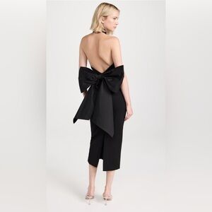 ISO Elliatt Black “Odori” Bow Dress